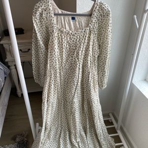 Old Navy Long Sleeve Midi Dress NWT